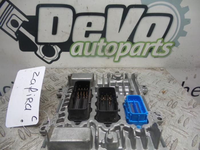 Gebruikte Computer Motormanagement Opel Zafira Tourer (P12) 2.0 CDTI 16V 130 Ecotec Prijs € 300,00 Margeregeling aangeboden door DeVo Autoparts