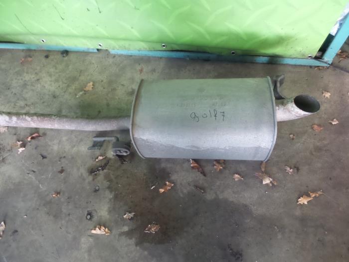 Gebruikte Uitlaat Einddemper Volkswagen Golf VII (AUA) 1.6 TDI 16V Prijs op aanvraag aangeboden door DeVo Autoparts