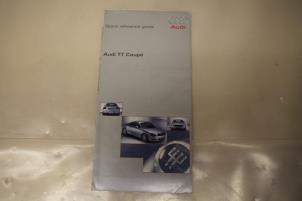 Gebruikte Instructie Boekje Audi TT Prijs € 5,00 Margeregeling aangeboden door Donkers VAG Parts