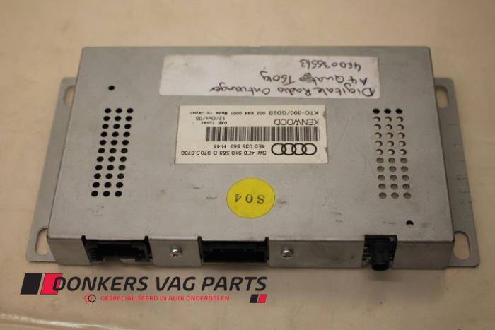 Gebruikte DAB module Audi A6 Prijs € 50,00 Margeregeling aangeboden door Donkers VAG Parts
