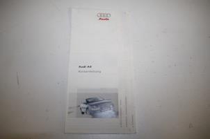 Gebruikte Instructie Boekje Audi A4 Prijs € 5,00 Margeregeling aangeboden door Donkers VAG Parts