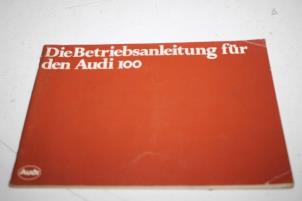 Gebruikte Instructie Boekje Audi 100 Prijs € 20,00 Margeregeling aangeboden door Autoparts Veghel
