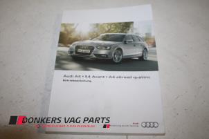 Gebruikte Instructie Boekje Audi A4 Prijs € 10,00 Margeregeling aangeboden door Donkers VAG Parts