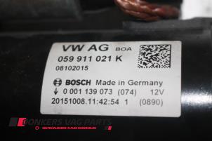 Startmotor van een Audi SQ5 (8RB) 3.0 TDI V6 24V 2015