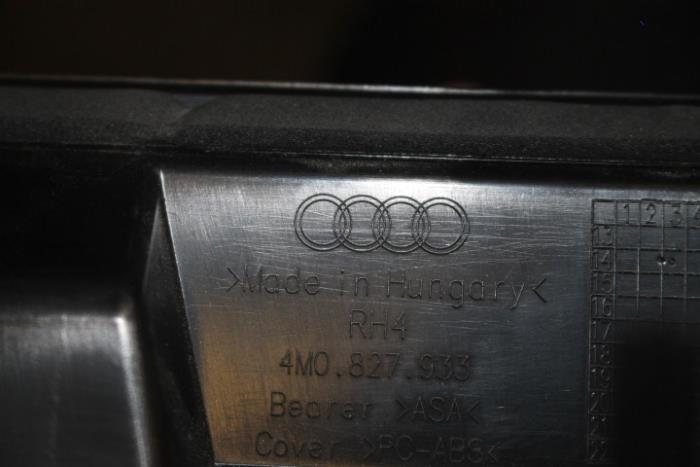 Achterspoiler van een Audi Q7