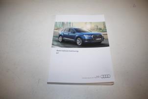 Gebruikte Instructie Boekje Audi Q7 Prijs € 20,00 Inclusief btw aangeboden door Donkers VAG Parts