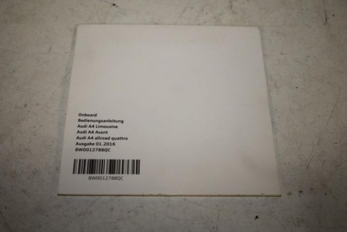 CD Speler (diversen) van een Audi A4 (B9) 2.0 35 TDI 16V 2016