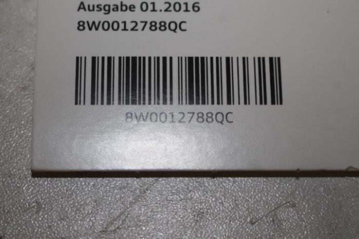 CD Speler (diversen) van een Audi A4 (B9) 2.0 35 TDI 16V 2016