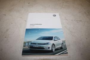 Gebruikte Instructie Boekje Volkswagen E-Golf Prijs € 20,00 Margeregeling aangeboden door Autoparts Veghel