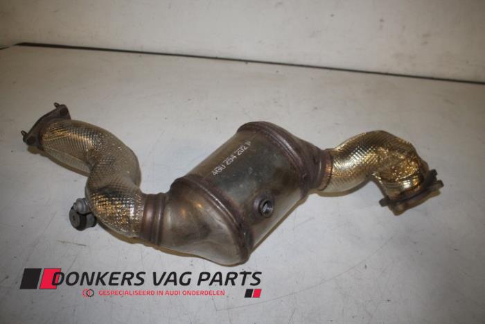 Katalysator van een Audi A8 (D4) 4.0 V8 32V TFSI Quattro 2016
