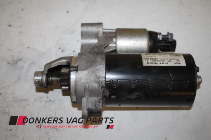 Gebruikte Startmotor Audi A4 Avant (B8) 1.8 TFSI 16V Prijs € 75,00 Margeregeling aangeboden door Donkers VAG Parts