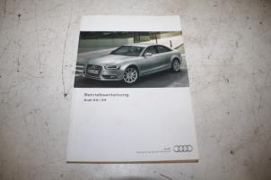 Gebruikte Instructie Boekje Audi A4 Avant (B8) 1.8 TFSI 16V Prijs € 10,00 Margeregeling aangeboden door Donkers VAG Parts