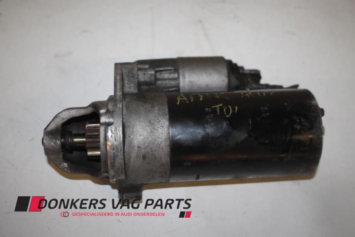 Gebruikte Startmotor Audi A8 (D3) 3.0 TDI V6 24V Quattro Prijs € 35,00 Margeregeling aangeboden door Donkers VAG Parts