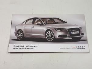 Gebruikte Instructie Boekje Audi A6 (C7) 3.0 TDI V6 24V Quattro Prijs € 5,00 Margeregeling aangeboden door Donkers VAG Parts