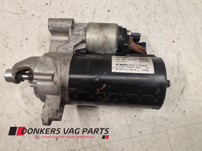 Gebruikte Startmotor Audi A5 (8T3) 2.0 TDI 16V Prijs € 35,00 Margeregeling aangeboden door Donkers VAG Parts