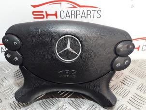 Gebruikte Airbag links (Stuur) Mercedes CLK (W209) 1.8 200 K 16V Prijs € 240,00 Margeregeling aangeboden door SH Carparts