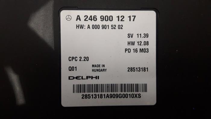 Computer Automatische Bak van een Mercedes-Benz A (W176) 1.5 A-180 CDI, A-180d 16V 2016