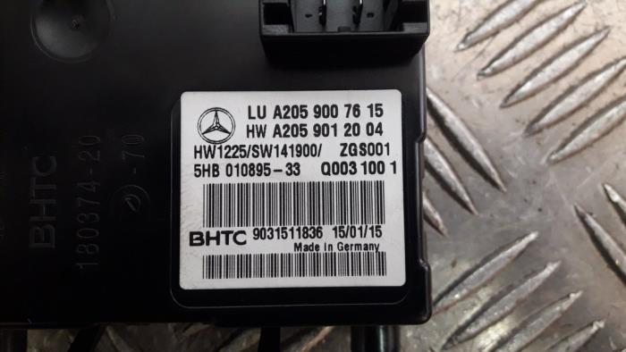 Koeling Module van een Mercedes-Benz C Estate (S205) C-220 CDI 2.2 16V BlueTEC 2015