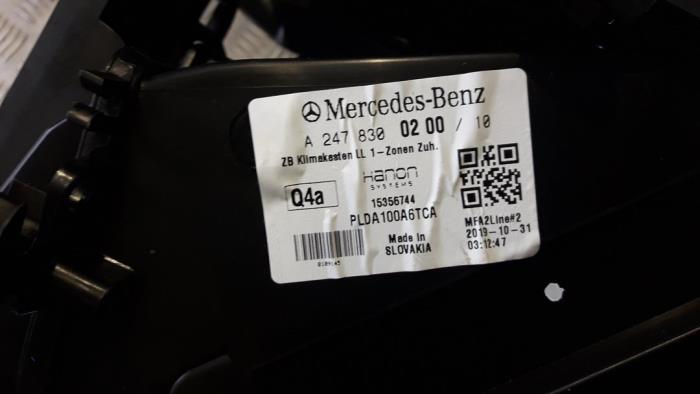 Kachelhuis van een Mercedes-Benz A (177.0) 1.5 A-180d 2019