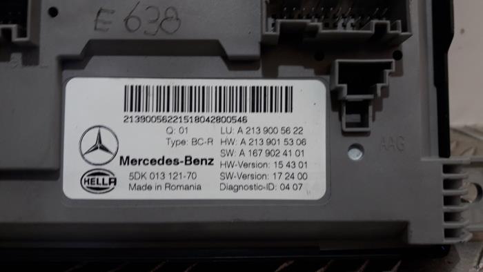 Module Comfort van een Mercedes-AMG E Estate AMG (S213) 3.0 E-43 AMG V6 Turbo 4-Matic 2018