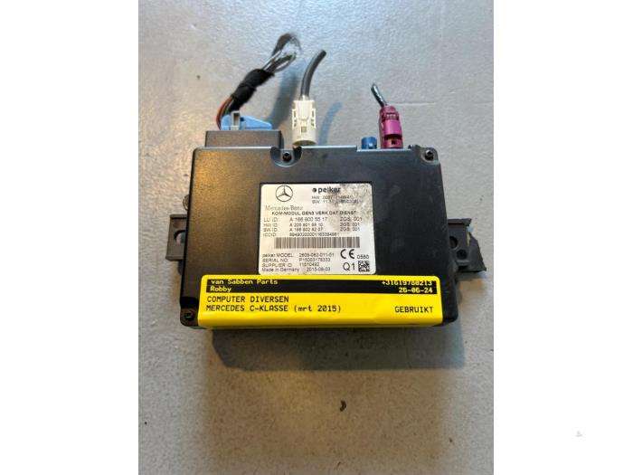Gebruikte Computer Diversen Mercedes C (W205) C-220 2.2 CDI BlueTEC, C-220 d 16V Prijs € 100,00 Margeregeling aangeboden door van Sabben Parts