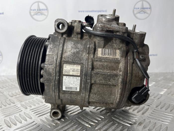 Gebruikte Aircopomp Mercedes ML II (164/4JG) 3.0 ML-320 CDI 4-Matic V6 24V Prijs € 225,00 Margeregeling aangeboden door van Sabben Parts