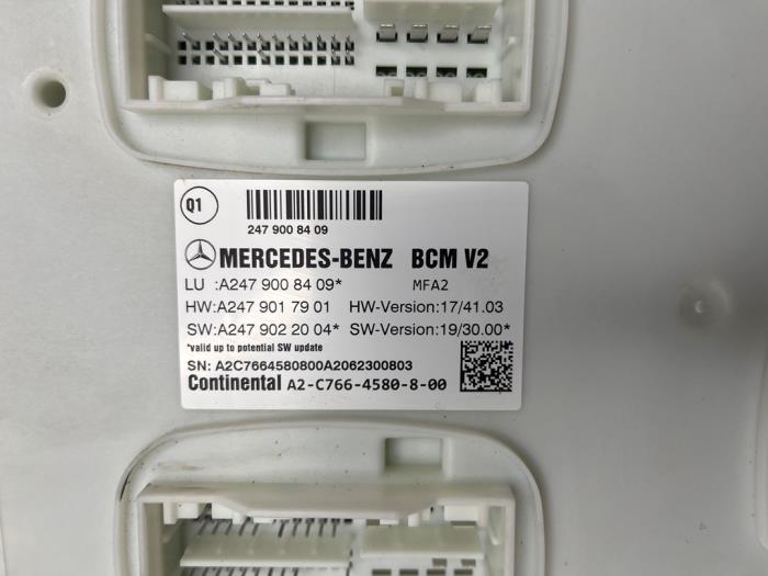 Computer Body Control van een Mercedes-Benz A (177.0) 1.3 A-180 Turbo 16V 2020