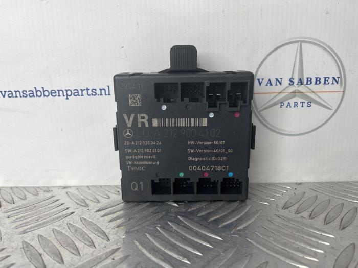 Gebruikte Module Centrale Deurvergrendeling Mercedes E Estate (S212) E-250 CDI 16V BlueEfficiency 4-Matic Prijs € 25,00 Margeregeling aangeboden door van Sabben Parts