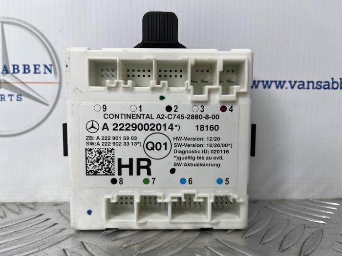 Centrale Deurvergrendelings Module van een Mercedes-Benz GLC Coupe (C253) 2.0 250 16V 4-Matic 2017