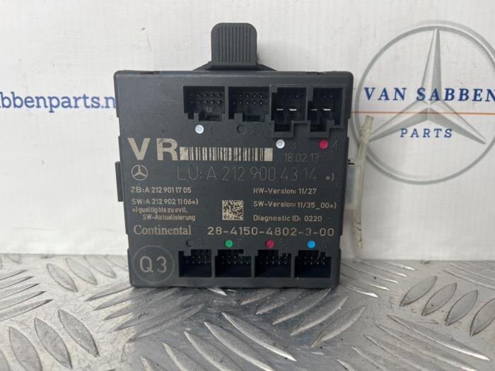 Gebruikte Module Centrale Deurvergrendeling Mercedes E (W212) E-220 CDI 16V BlueEfficiency Prijs € 20,00 Margeregeling aangeboden door van Sabben Parts