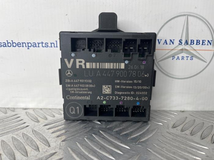 Gebruikte Module Centrale Deurvergrendeling Mercedes Vito (447.6) 2.0 116 CDI 16V Prijs € 60,50 Inclusief btw aangeboden door van Sabben Parts