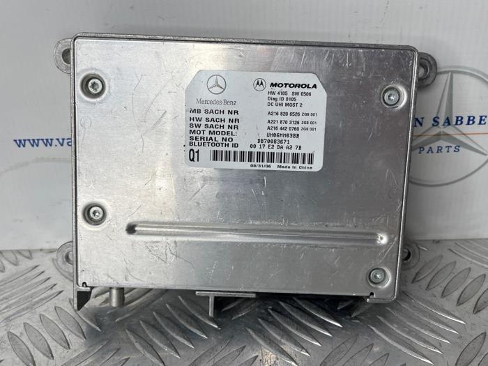 Gebruikte Telefoon Module Mercedes S (W221) 3.0 S-320 CDI 24V Prijs € 75,00 Margeregeling aangeboden door van Sabben Parts