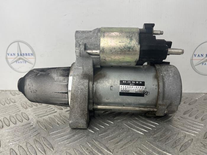 Gebruikte Startmotor Mercedes A (W176) 1.8 A-180 CDI 16V Autom. Prijs € 30,00 Margeregeling aangeboden door van Sabben Parts