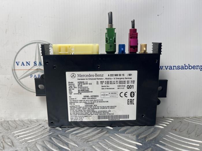 Gebruikte Bluetooth module Mercedes GLC (X253) 3.0 350d V6 24V 4-Matic Prijs € 40,00 Margeregeling aangeboden door van Sabben Parts