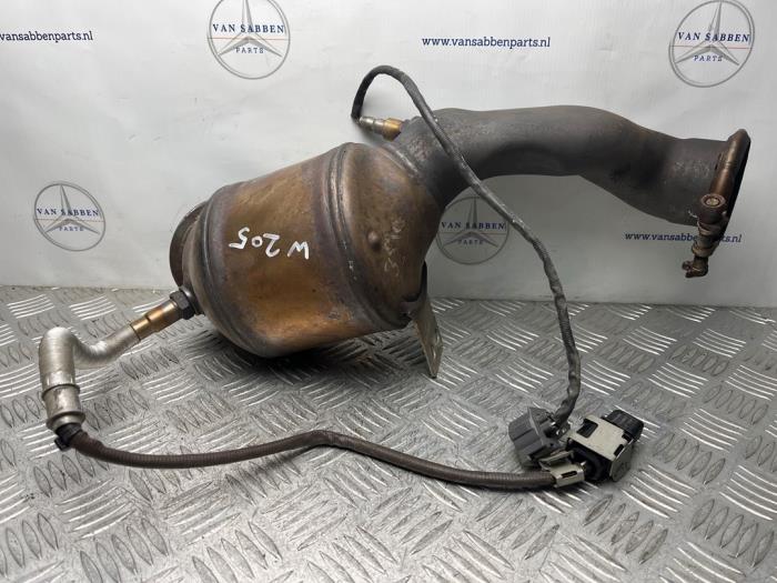 Gebruikte Katalysator Mercedes C (W205) C-200 2.0 CGI 16V Prijs € 450,00 Margeregeling aangeboden door van Sabben Parts