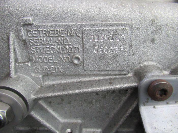 Versnellingsbak van een BMW X6 (E71/72) 35iX 3.0 24V