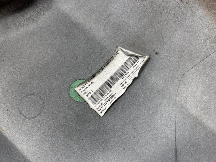 Zijpaneel links-achter van een Ford Transit Custom 2.0 EcoBlue 110