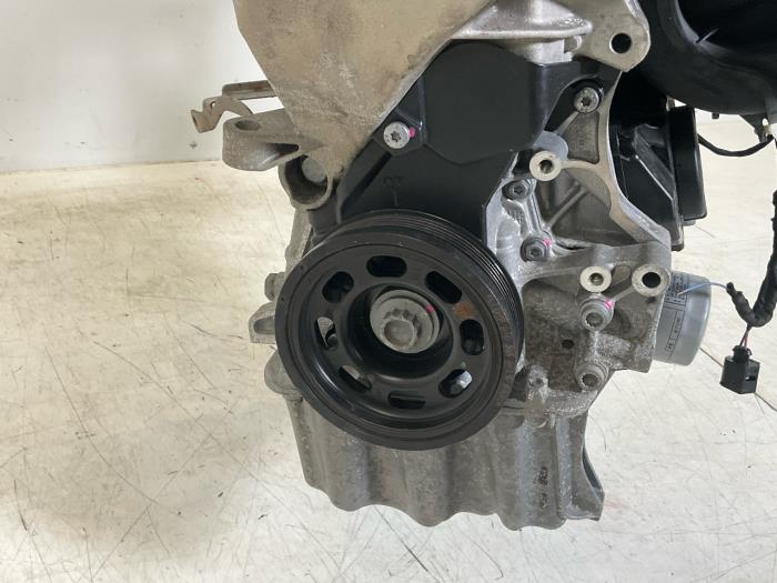 Motor van een Volkswagen E-Up 2019