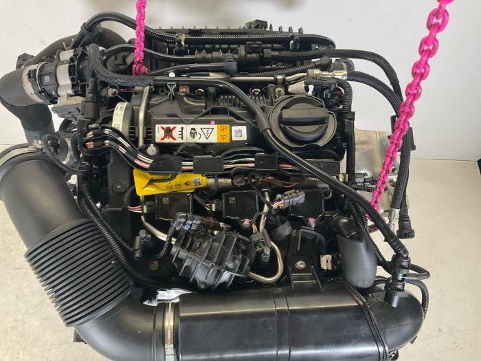 Motor van een BMW X2 2023