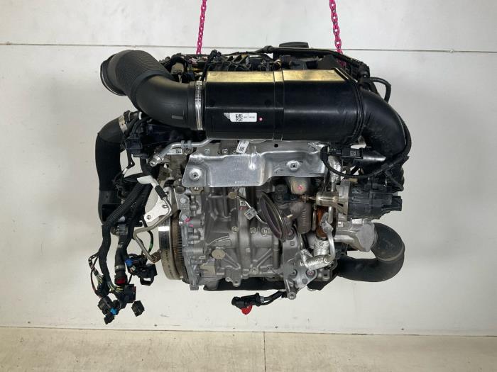 Motor van een BMW X2 2023