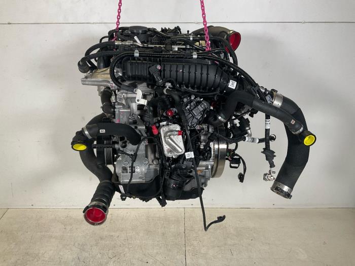 Motor van een BMW X2 2023
