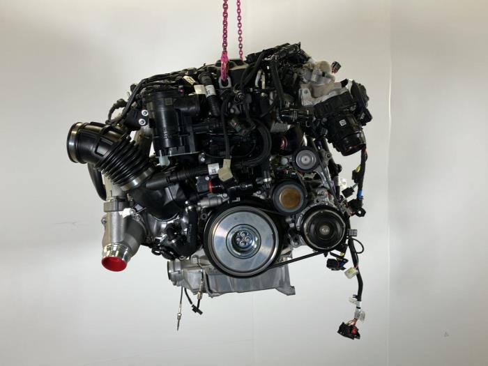 Motor van een BMW X6 2024