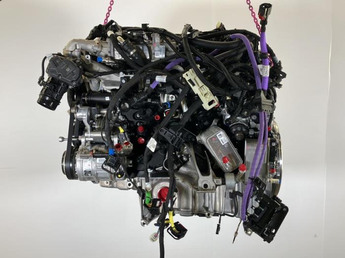Motor van een BMW X6 2024