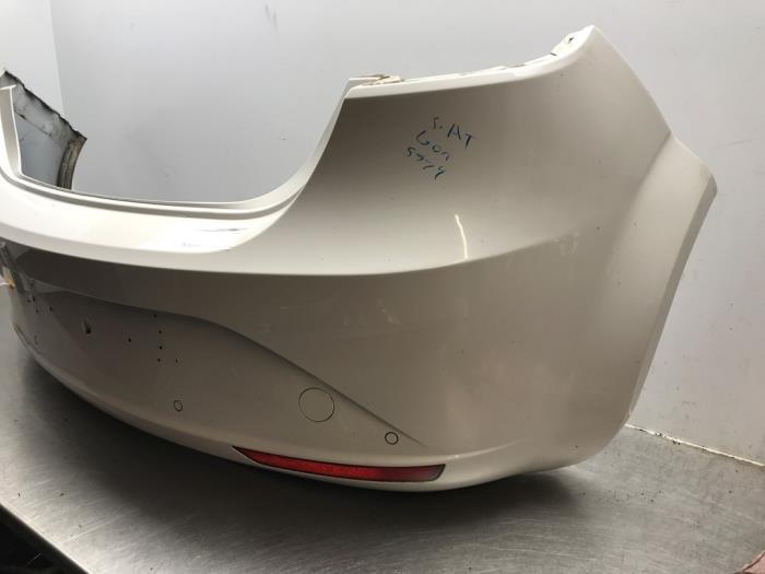 Achterbumper van een Seat Leon (1P1) 1.4 TSI 16V 2011