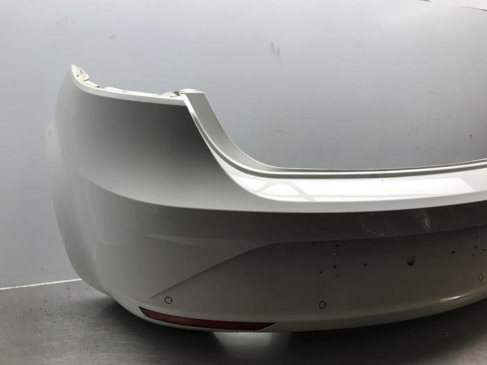 Achterbumper van een Seat Leon (1P1) 1.4 TSI 16V 2011