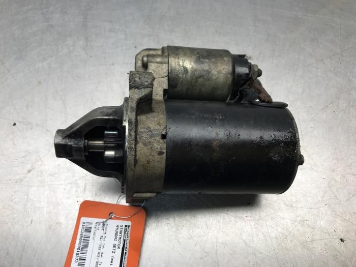 Gebruikte Startmotor Hyundai Getz 1.4i 16V Prijs € 40,00 Margeregeling aangeboden door Autosloperij Alexander