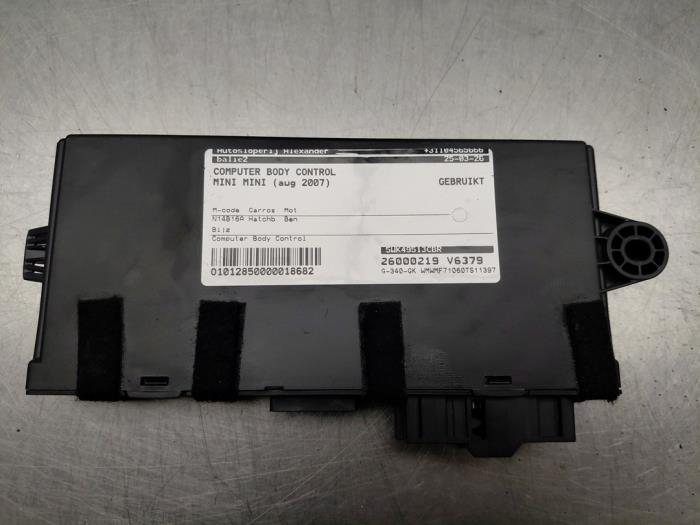 Gebruikte Computer Body Control Mini Mini (R56) 1.6 16V Cooper S Prijs op aanvraag aangeboden door Autosloperij Alexander