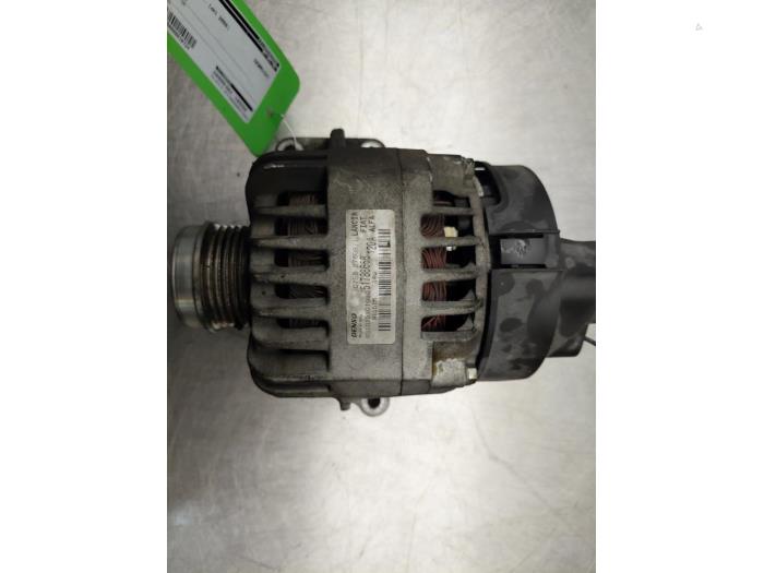 Dynamo Fiat Grande Punto (199), 2005 1.4 T-Jet 16V, Hatchback, Benzine, 1.368cc, 88kW (120pk), FWD, 198A4000; EURO4, 2007-09, 199AXM1; BXM1 (Gebruikt)