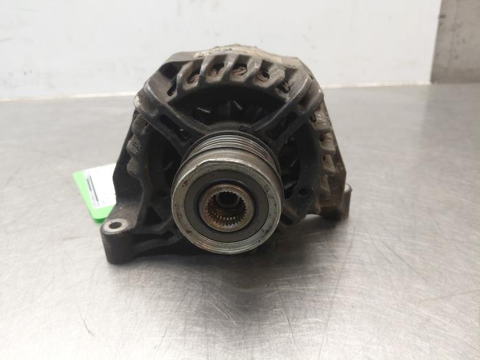 Dynamo Fiat Grande Punto (199), 2005 1.4 T-Jet 16V, Hatchback, Benzine, 1.368cc, 88kW (120pk), FWD, 198A4000; EURO4, 2007-09, 199AXM1; BXM1 (Gebruikt)