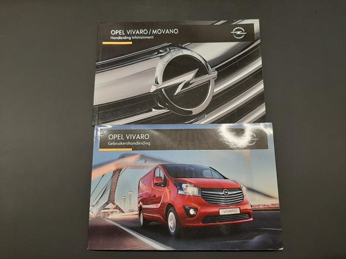 Instructie Boekje Opel Vivaro